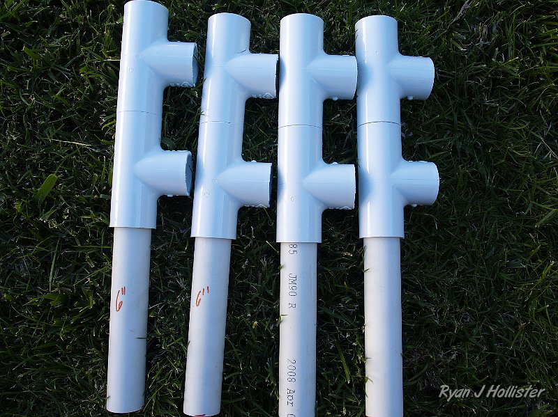 _6219801.JPG - Post-assembled 6" and T's.