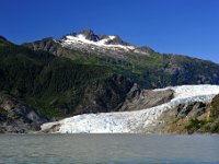 Hard not to gawk and feel ashamed that we're killing this glacier. It's currently 1/2 mile wide and about 200 to 300' thick.