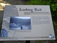 We took the trail of time hoping to see some better markers of glacial occupation.