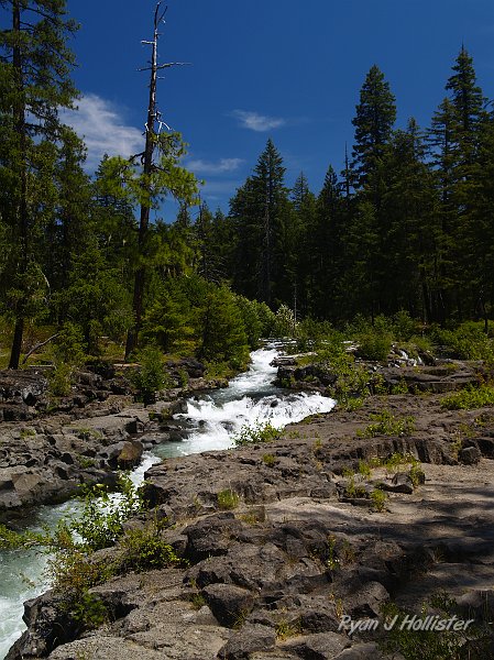 _7200456.JPG - The river just prior to entering the gorge.   And with that, we were off to the JetBoats by taking forest rd 23 from Grants Pass all the way to Gold Beach. It was a short drive in terms of milage... but let's just say this was a driver's road.