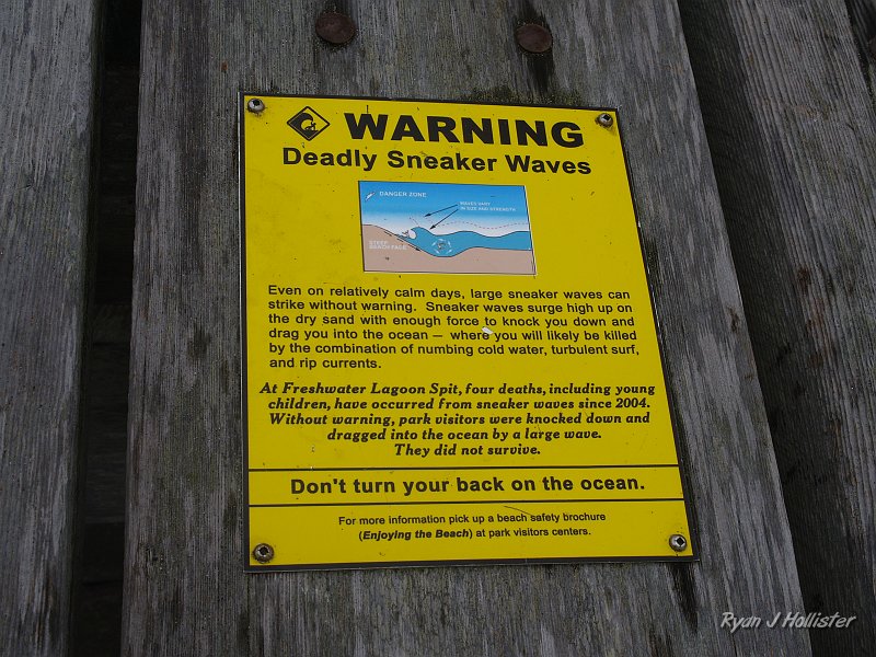 _7220552.JPG - Laura & I stopped at a beach near the Oregon/Ca border to use the facilities and found this sign rather interesting.  The public cannot say they weren't informed.