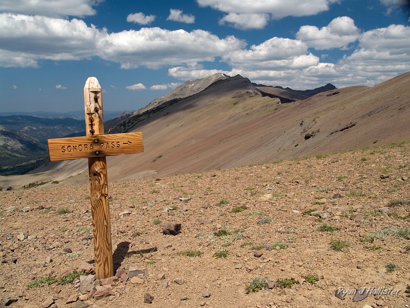 20090810_high_emigrant_lake_0181.jpg - The Pacific Crest Trail merges with our trail here for a short while.