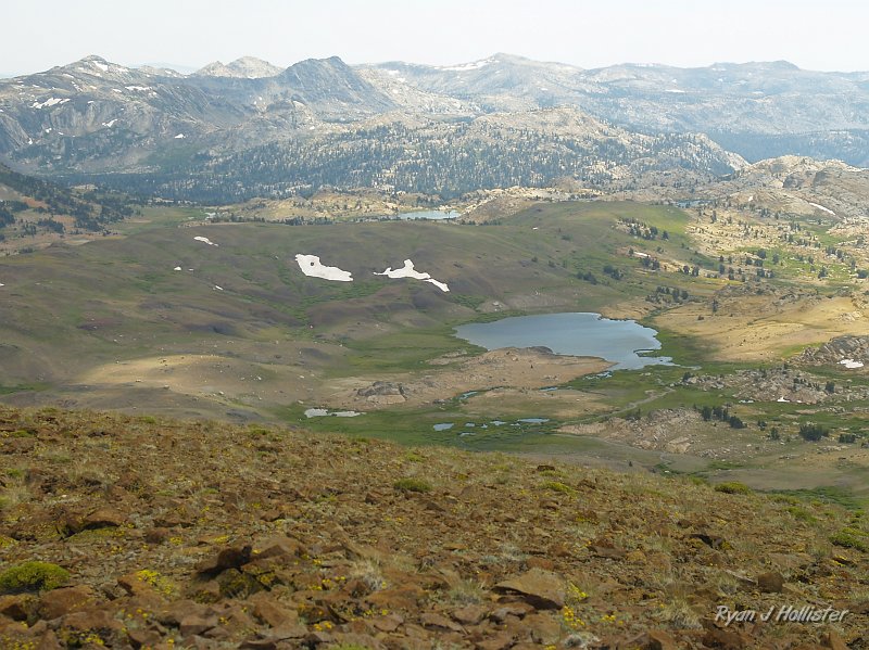 20090810_high_emigrant_lake_0228.JPG - Our first look at High Emigrant Lake.. our destination.  We camped on the far right shoreline.
