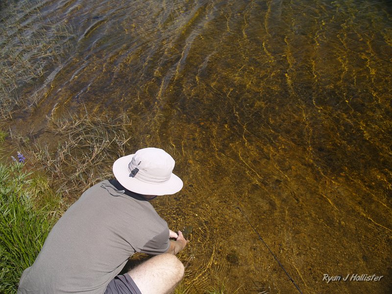 20090811_high_emigrant_lake_0135.JPG - I hate the taste of fish, so I only practice catch & release.  That fish is getting fatter for someone else to catch now.