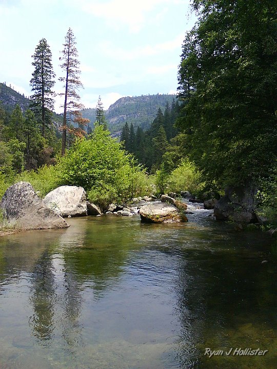DSC00169.JPG - I caught a ton of small (4") brown trout in this hole.