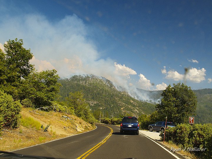 _7010083.JPG - Laura got a good driving shot of one of the lightning-started fires in the park.
