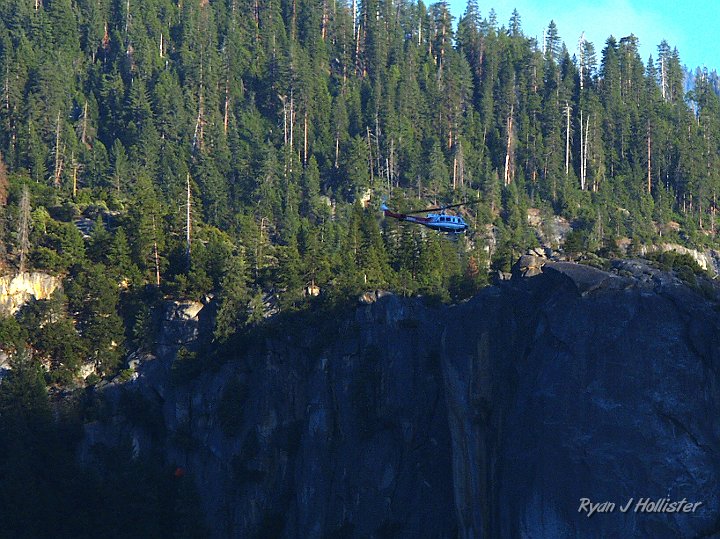 _7010140.JPG - The copter dropped straight down into the Mrced River Canyon to refill.  Very good piloting was being used.  And that was the end of our whirlwind tour of Yosemite.