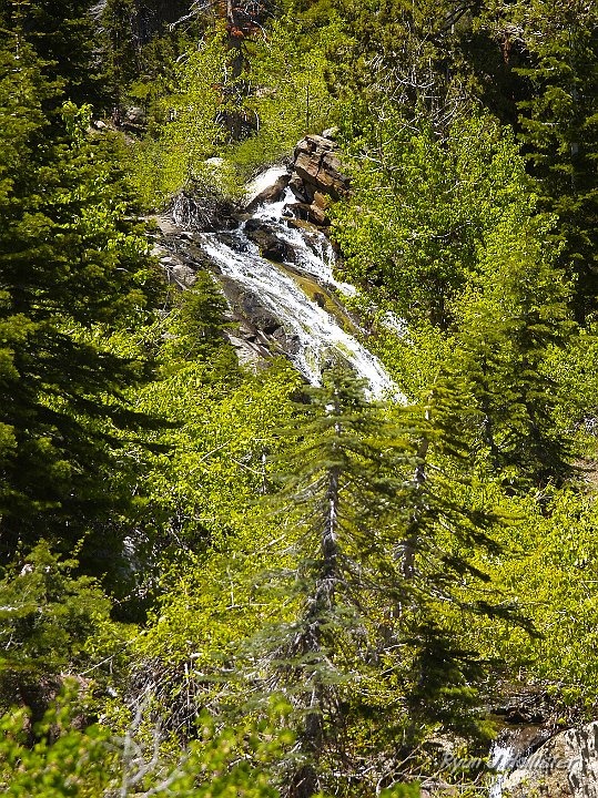 _6199739.JPG - It's hard to make-out in this photo, but there was a pretty neat cascade that we hiked around.