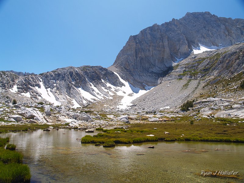 20090816_20_Lakes_Basin_0317.JPG - North Peak as seen from the very end of Cascade Lake.