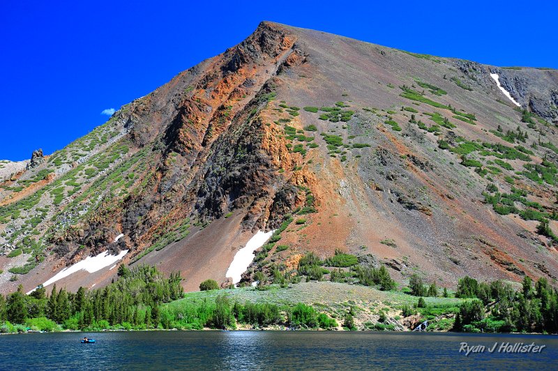 RJH_4166.JPG - Big Virginia Lake as seen from the back of the lake with peak 10705 in the background.