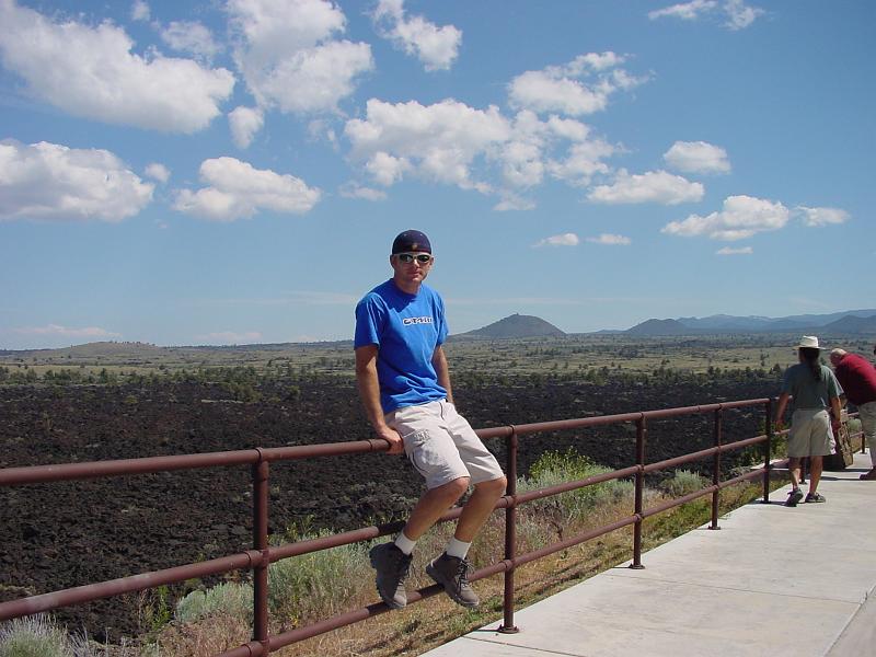 DSC00104.JPG - I looked way excited to be at Lava Beds.