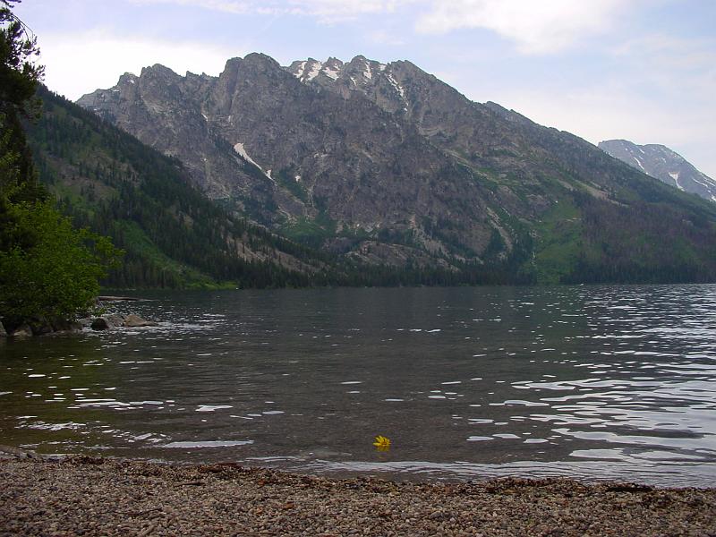 DSC00580.JPG - Jenny Lake, one of the jewels of the Tetons.  We were on our way to Hidden Falls.