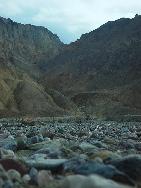 078.jpg - Gower Gulch, the exit point of a cut-off meant to save Furnace Creek Inn, in the event of a flash flood.