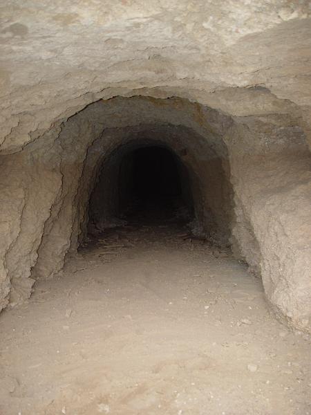 091.jpg - Adit of an old gypsum mine.
