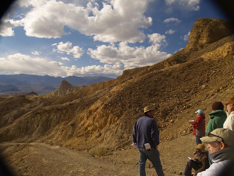 _2180808.JPG - Garry gives us the lowdown at Zabrisky Point.  That's Manly Beacon in the distance.