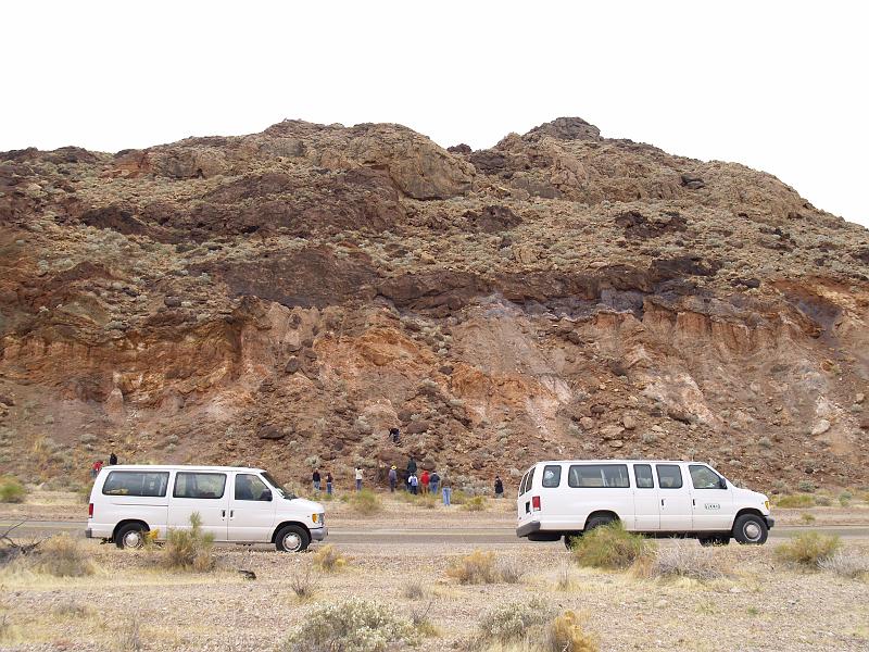 _2190848.JPG - Exlamation Point!  One of the most tortured, puzzling pieces of geology for a long time.  So much so that it was named the Amargosa Chaos.