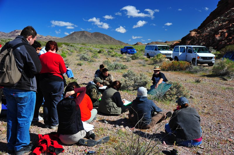 RJH_7902.JPG - Garry explains the history of the Amargosa Chaos at Exclamation Point.