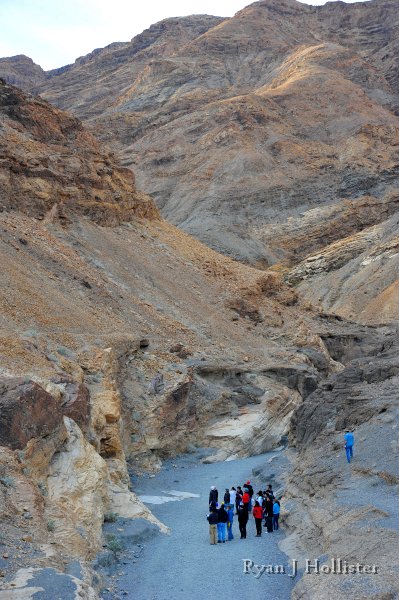 _RJH8209.JPG - The last morning brought us up Mosaic Canyon to experience the wonders of a slot canyon carved through the Noonday Dolomite.