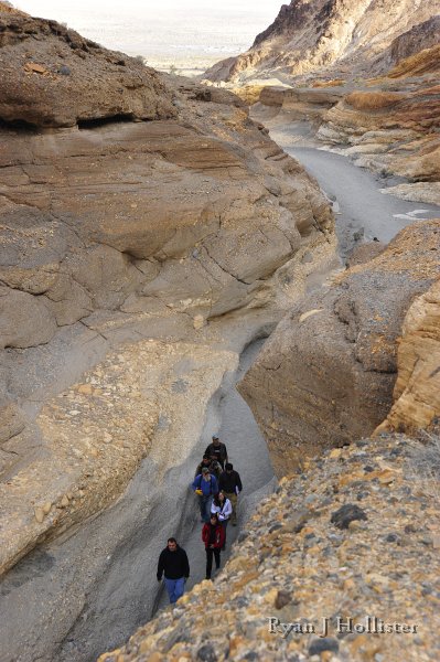 _RJH8217.JPG - The carbonate-rich dolomite bonded the clasts very strongly, which were subsequently down-cut and polished by later flood events.