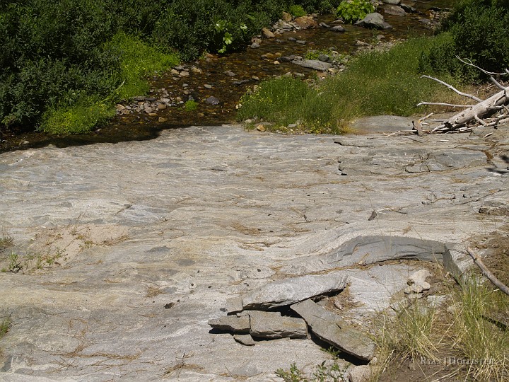 _8104763.JPG - The creek ran alongside some pretty interesting granite.