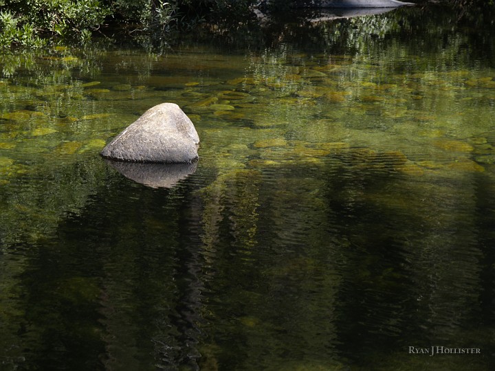 _8104802.JPG - This lone rock in the water is what I'll leave you with until my next adventure on the Clavey.