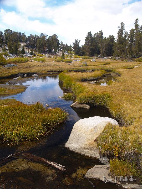20090919_kuna_lake_0413.JPG - Looking north, the creek & sky look much more photogenic.