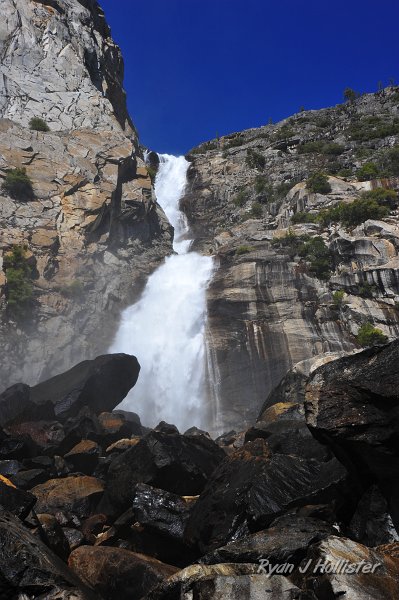 RJH_1674.JPG - Wapama Falls.  1,080ft of total plunge over the Racheria Mountain Granite which is slightly younger than the Tueeulala Falls Granodiorite.