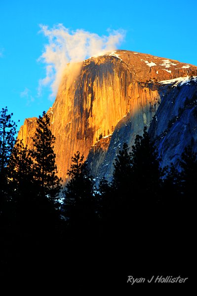 RJH_1729.JPG - This sunset graced our return to Curry Village to cap an absolutely great day.