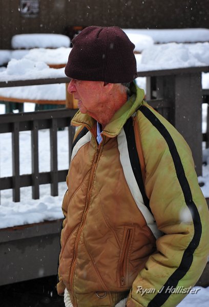 RJH_1381.JPG - We got Grandpa a new hat and then a new fleece to keep him warm.