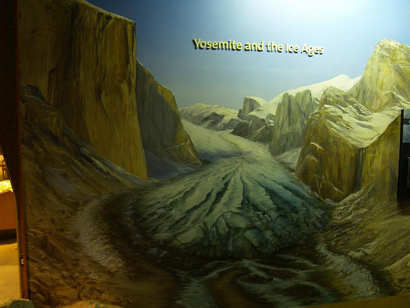 _1200234.JPG - This is one of the most realistic drawings of Yosemite's valley glacier that I've seen.  I love it.