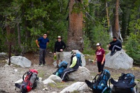 We decided to change things up a bit on the hike home and take the Glen Aulin trail back to the trailhead.  It was basically all downhill without the sneaky ups and downs that the trail out of Dog Lake presented.