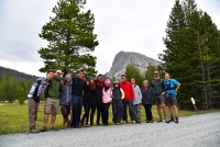 15 miles of hiking in 24 hours... we were happy to head downhill to warmer and hopefully drier conditions in Lee Vining Canyon.