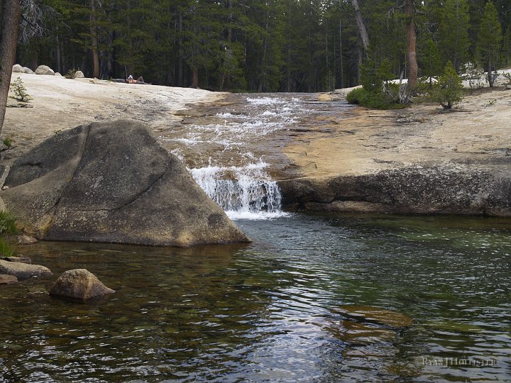 _8054515.JPG - This was an awesome little cascade with a six or seven foot deep pool.  That can mean only one thing!  FISH!