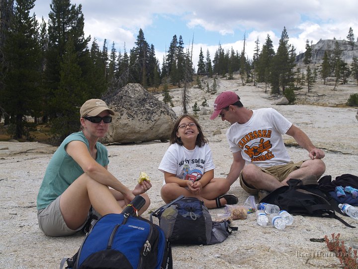 _8054579.JPG - Before we made a summit attempt of the knob in this pictures background we had to refuel.