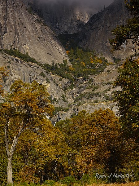 20091027_wildLink_Oct09_0276.JPG - Colors up the canyon near Yosemite Falls.