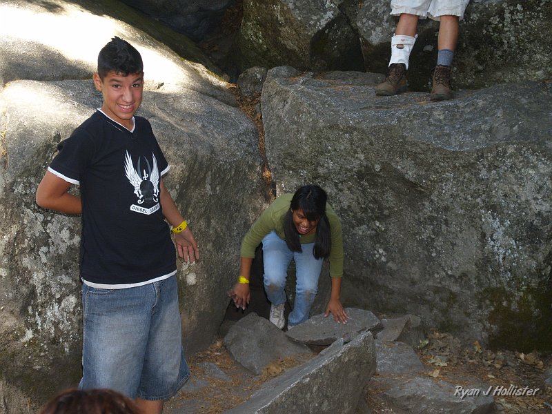 20090928_wildlink_0069.JPG - We made it through the Spider Caves!  Woo Hoo.