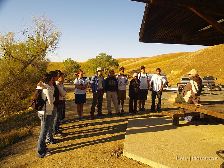 _4027521.JPG - Our early morning briefing with Ranger Richard.