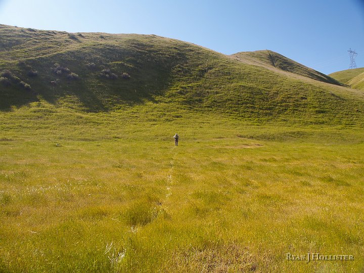 _4027589.JPG - Austin is a great LNT (leave no trace) advocate.  He spotted a mylar balloon and ran up the hill to retrieve it.