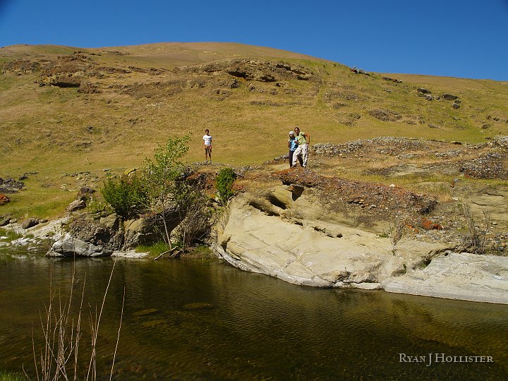 _4027644.JPG - How they got across the creek, we may never know.
