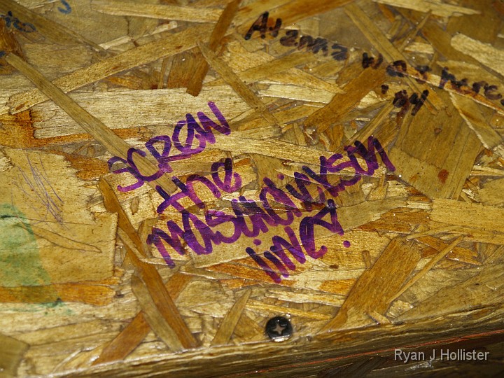 _B085487.JPG - Ok, I have to admit it:  I found this piece of graffiti very funny.  Not often that a historical reference is made on graffiti.
