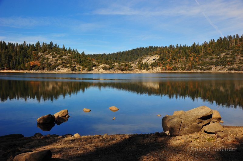 RJH_6499.JPG - A look across Pinecrest Lake nearly due north.
