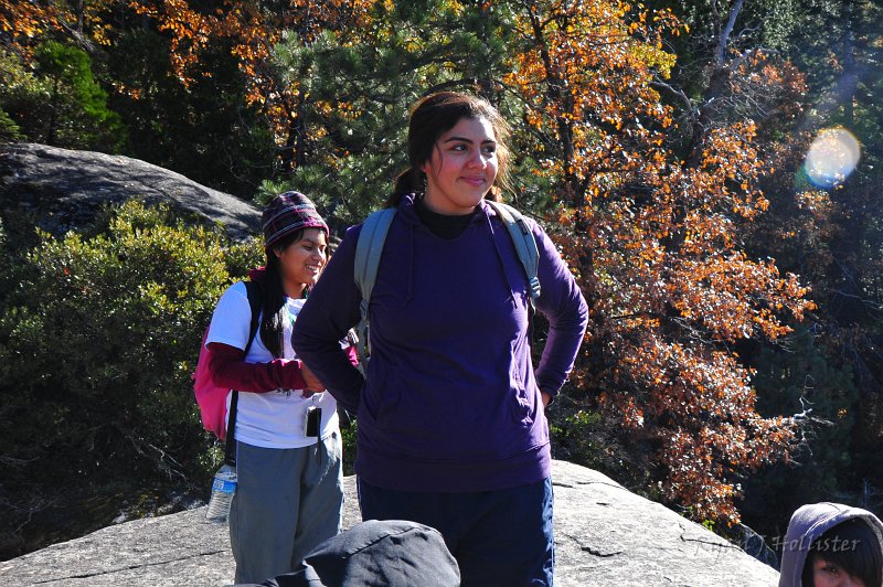 RJH_6543.JPG - Pitman's president Becca looks on in amazement.
