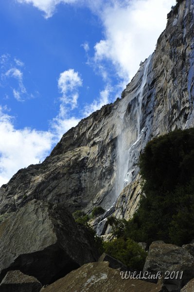 _RJH0043.JPG - Almost there!  The trail down to Wapama Falls.   The cold wind made them very whispy.