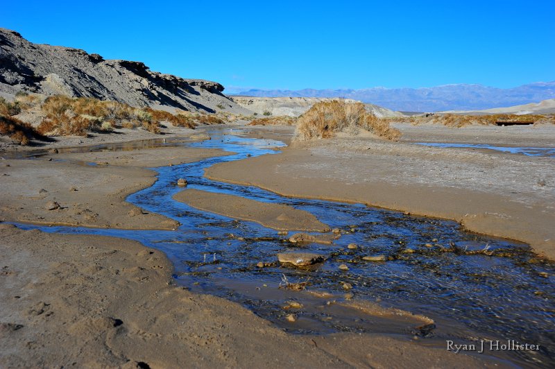 RJH_8008.JPG - Salt Creek.  This is a river that flows below sea-level due to faulting forcing-up an aquifer that contains water four times the salinity of the ocean.