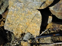 Kids, this is what a coarse-grained ingneous rock looks like.