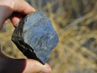 It's easy to see how blueschist got its name.