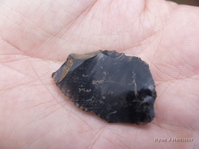 _7124147.JPG - Another large chunk of worked obsidian.