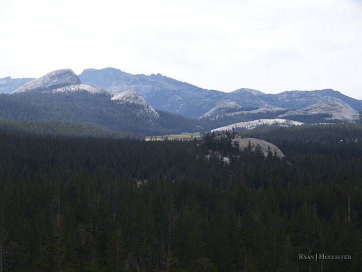 _8054588.JPG - Tuolumne Meadows is off in the distance.  It's the largest meadow in the Sierras.
