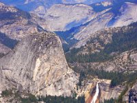 The view from Washburn Point.  Vernal &#38; Nevada Falls.